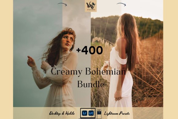 Download 400+ Lightroom Creamy Bohemian Presets - Bohemian presets Collection