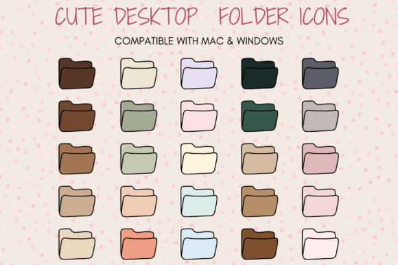Download Cute Desktop Folder Icons - Desktop Collection